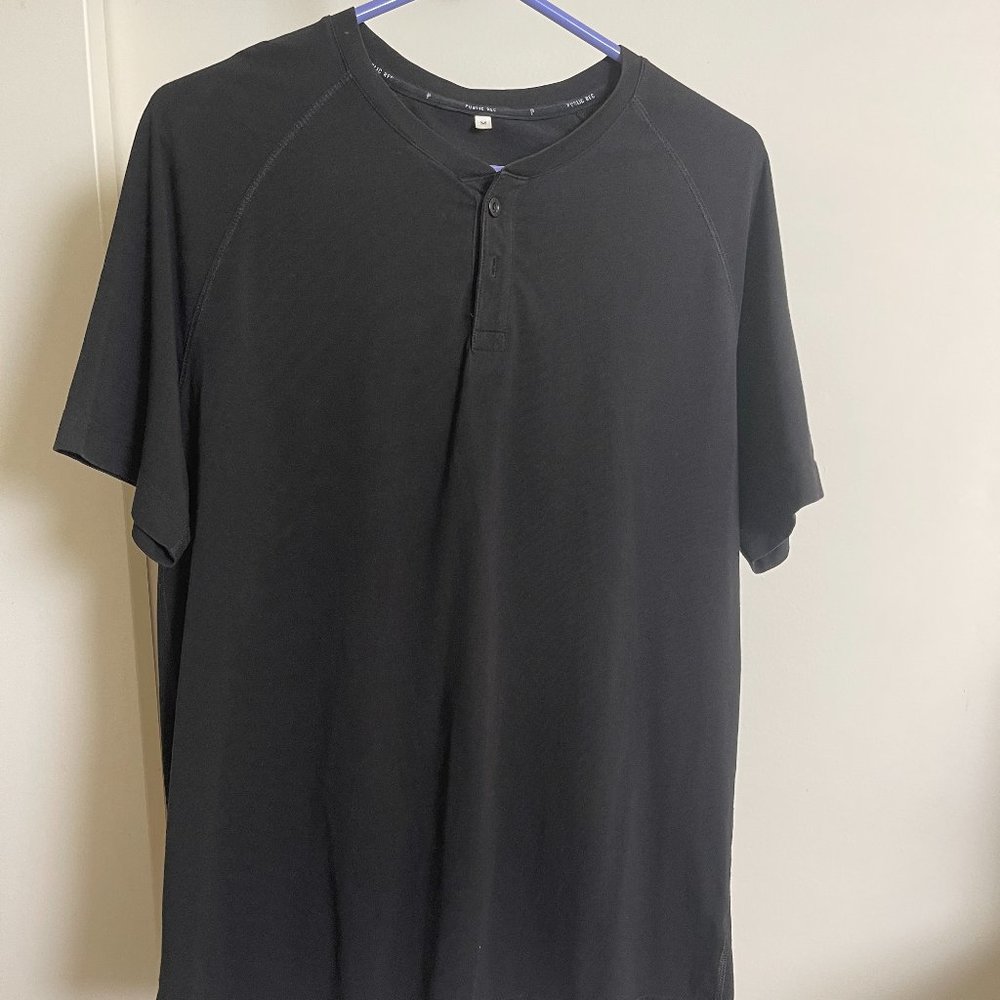 Short Sleeve Henley Shirt